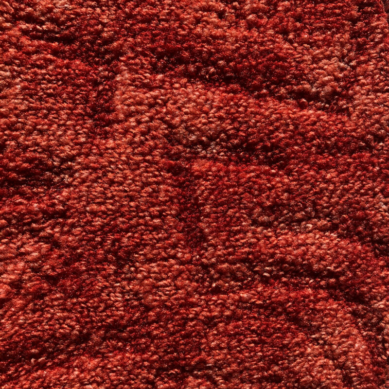 Lépcsőszőnyeg 65x24 cm - Korallvörös színben absztrakt mintával - minta