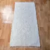 Fehér zsenília szőnyeg 70x150 cm