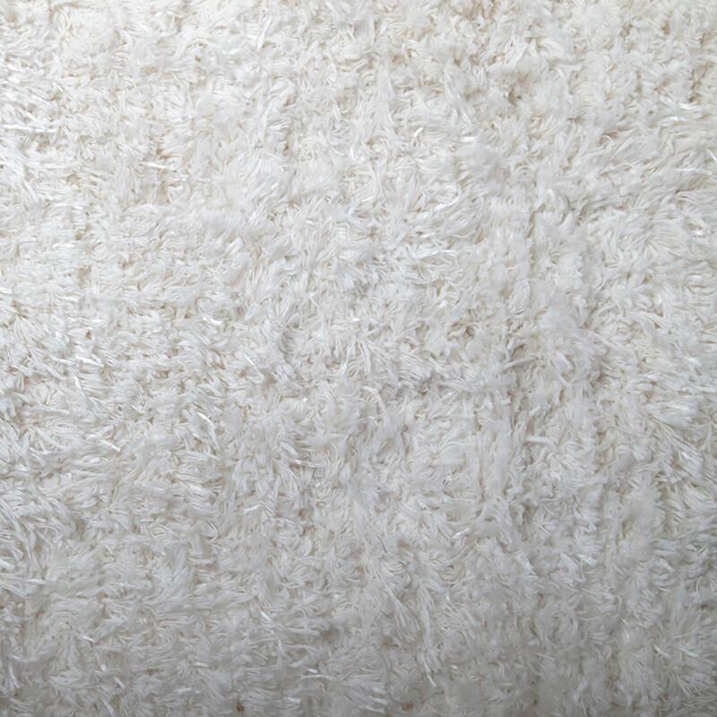 Fehér zsenília szőnyeg - minta