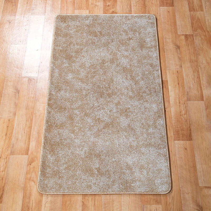 Szegett szőnyeg 70×120 cm – Világos beige egyszínű