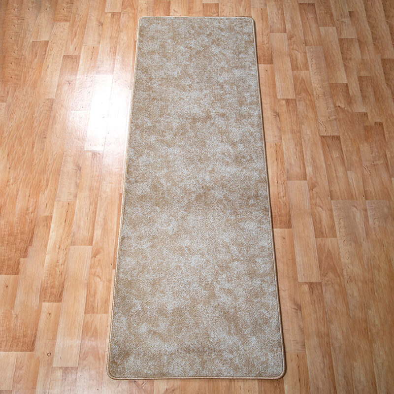 Szegett szőnyeg 70×200 cm – Világos beige egyszínű