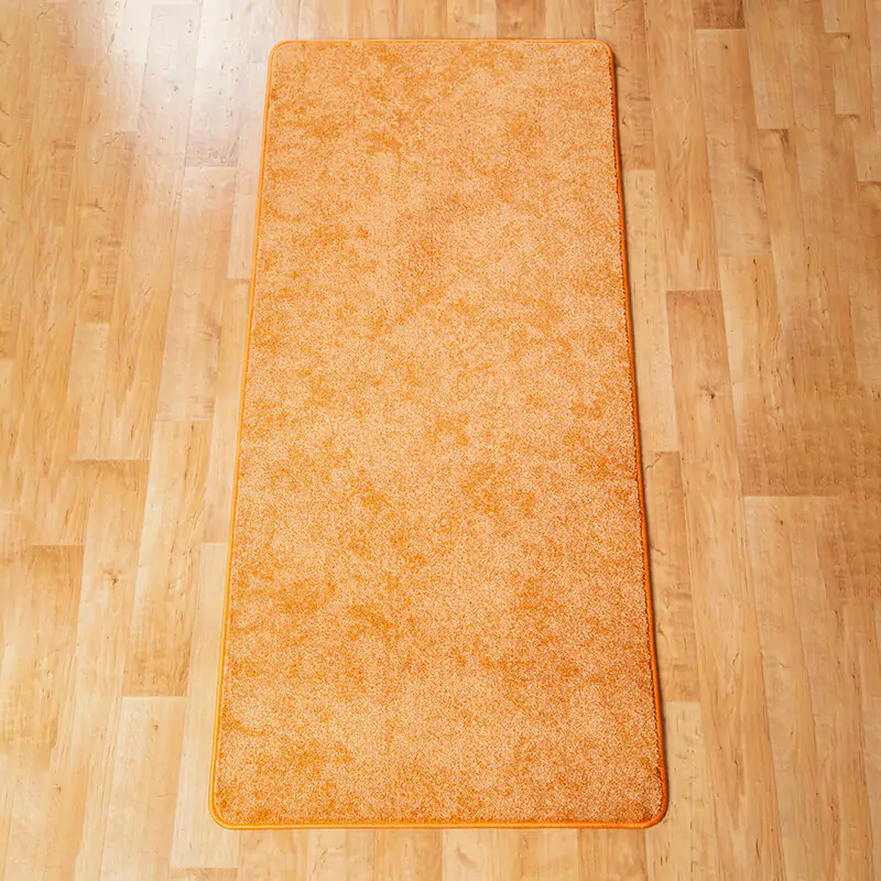 Szegett szőnyeg - Narancssárga egyszínű