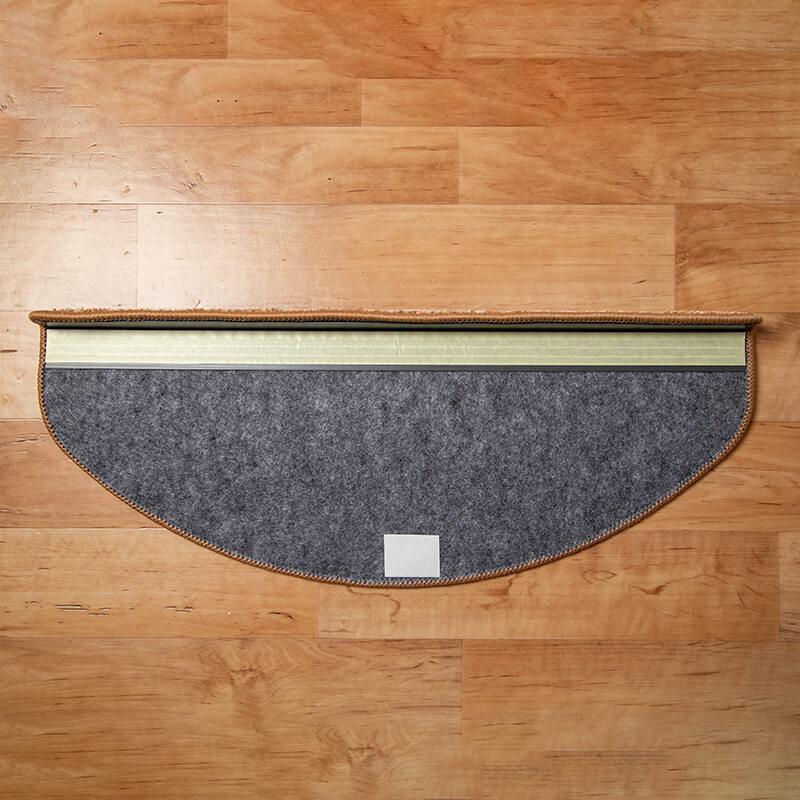 Lépcsőszőnyeg 65x24 cm - Beige egyszínű_hátoldal