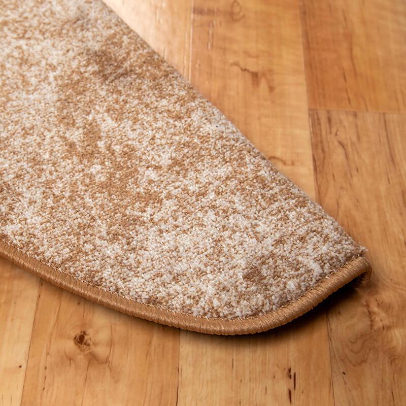 Lépcsőszőnyeg 65x24 cm - Beige egyszínű_sarok2