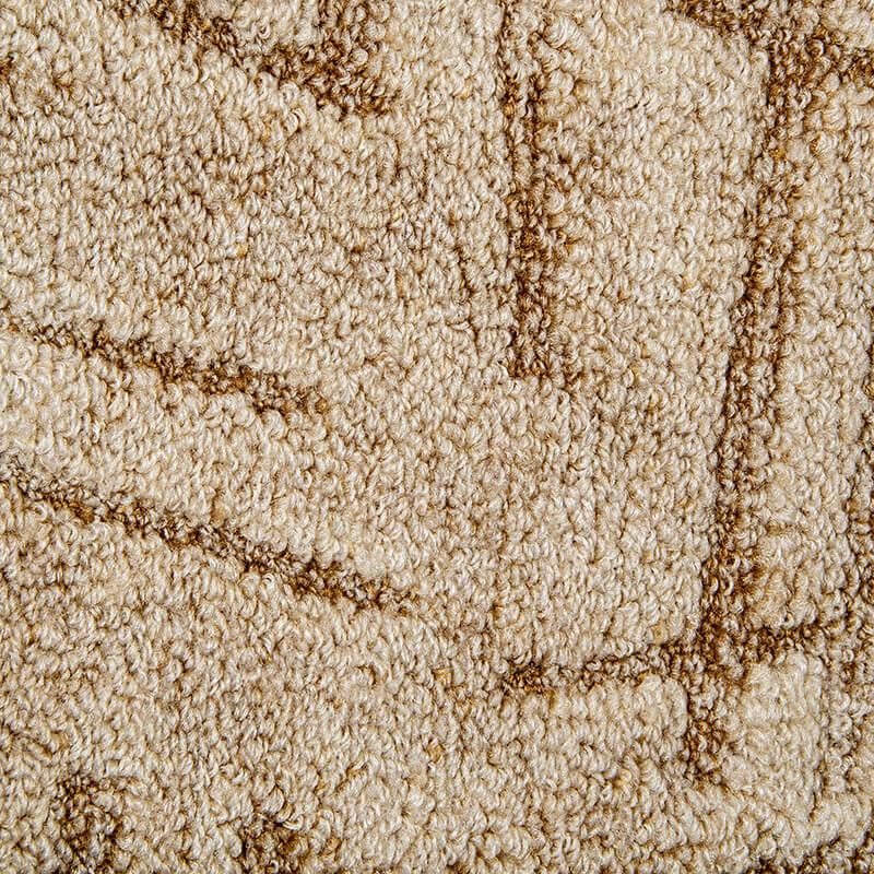 Lépcsőszőnyeg 65x24 cm - Beige színben vonal mintával-minta